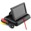 Monitor kamery cofania Hoalte 12V 4,3" USZKODZONY PRZYCISK OTWIERANIA