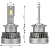 Żarówki LED AMiO D2S / D2R  6500K 12V