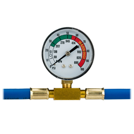 Zestaw do napełniania klimatyzacji CLIMAPRO 3w1 gaz z wężykiem R134a / R12 + olej