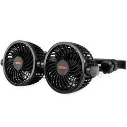 Wentylator AMiO Pro na zagłówek 12V średnica 4"
