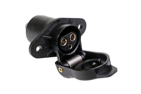 Gniazdo elektryczne przyczepy 3 pin AMiO 3-biegunowe