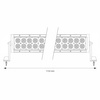 Lampa robocza Panel świetlny AMiO 80 LED 240W 9-36V 