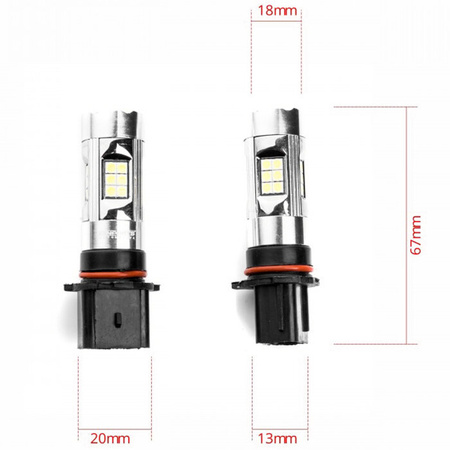 Żarówki konwencjonalne Einparts PSX26W 27SMD 12/24V 