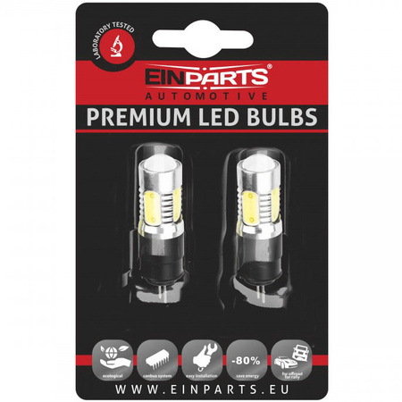 Żarówki LED EinParts HP24W 12V PG20-7 6000K EPL40 