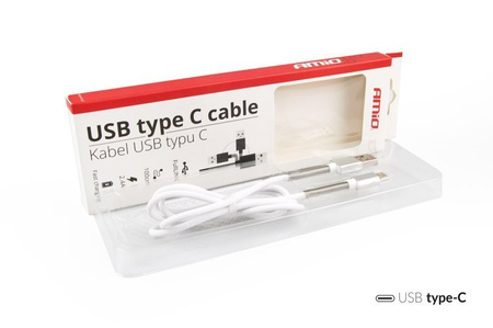 Kabel do ładowania AMiO USB-C Full LINK 2,4A 100cm