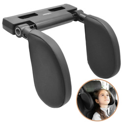 Oparcie na głowę Hoalte Black / regulowany zagłówek do samochodu