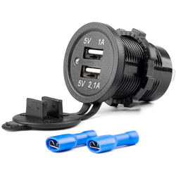 Ładowarka samochodowa z gniazdem USB 12/24V 3.1A