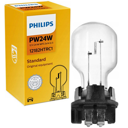 Żarówka konwencjonalna PHILIPS PW24W 12V 24W WP3.3x14.5/3 