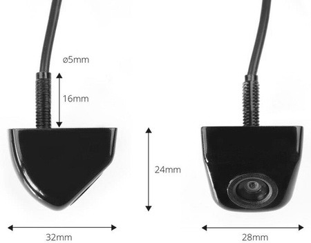 Kamera cofania AMiO HD-310 720p