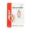 Żarówki LED AMiO C5W 12V/24V 31mm Canbus 12 SMD białe