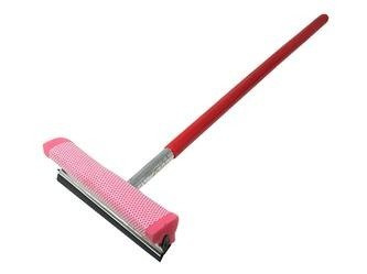 Myjka ze ściągaczką do szyb Automax dwustronna z drewnianym trzonkiem