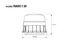 Lampa ostrzegawcza AMiO WAR11M 12/24V R10 IP56