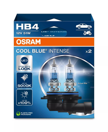 OSRAM HB4 COOL BLUE INTENSE NextGen 12V 51W DUO