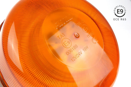 Lampa ostrzegawcza AMiO W03P R65 R10 36LED 12/24V IP56