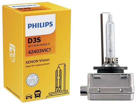Żarnik ksenonowy Philips Xenon D3S Vision 4400K