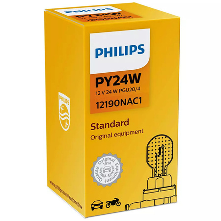 Żarówka konwencjonalna PY24W Philips 12V 24W PGU20/4