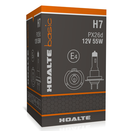 Żarówka halogenowa H7 Hoalte Basic 12V 55W
