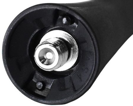 Maszt antenowy Bat z oplotem zewnętrznym Hoalte 27,5cm OEM gwint M5