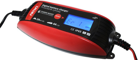 Ładowarka prostownik AMiO cyfrowy 6V/12V 1.2-120Ah