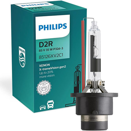 Żarnik ksenonowy D2R Philips Xenon Xtreme Vision +150% 4800K