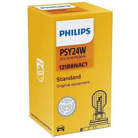 Żarówka konwencjonalna PSY24W Philips 12V 24W PG20/4