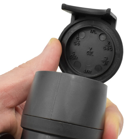 Adapter gniazda przyczepy Hoalte 13/7 PIN 12V