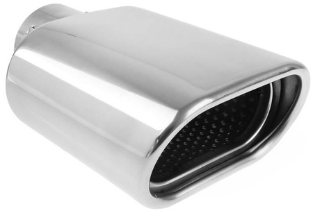 Końcówka tłumika/rury wydechowej AMiO 122x68 mm 