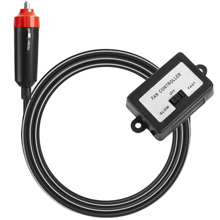 Wentylator samochodowy CarCommerce 24V 60W 10" ŻABA 