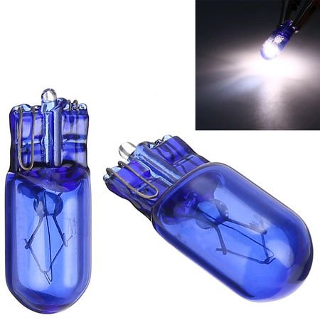 Żarówki pomocnicze Hoalte W5W 12V 5W T10 W2x9.5d komplet