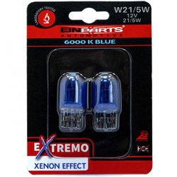 Żarówki pomocnicze Einparts W21/5W Extremo 100% Xenon Effect
