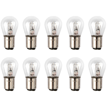 Żarówki pomocnicze P21/4W 12V 21/4W BAZ15d komplet