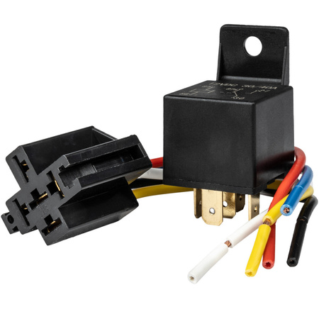 Przekaźnik AMiO uniwersalny 5 PIN z gniazdem