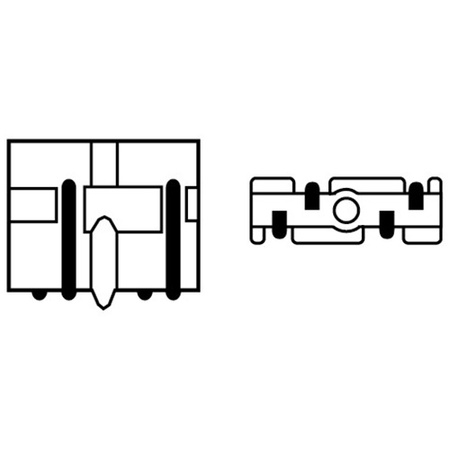 Żarówki ledowe Einparts W21/5W 3030 12V komplet