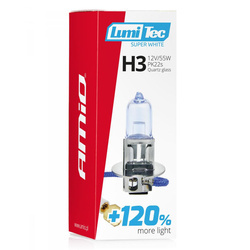 Żarówka AMiO H3 LumiTec SuperWhite 12V 55W