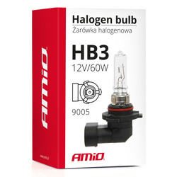 Żarówka AMiO HB3 9005 CLEAR 12V 60W