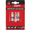 Żarówki LED EinParts W16W RED T15 30SMD 3020 CANBUS komplet