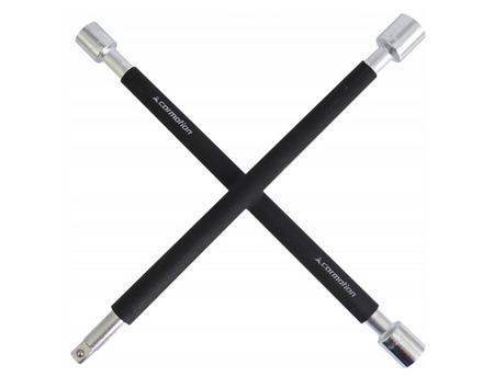 Klucz krzyżakowy gumowany Carmotion 17-19-21-1/2"