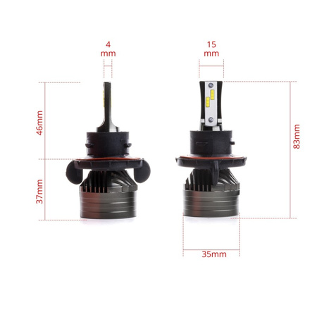 Żarówki ledowe EinParts H13 Seoul CSP 6000K Canbus