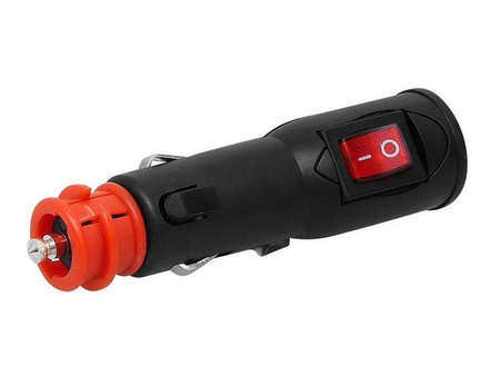 Wtyczka EURO/DIN do gniazda zapalniczki AMiO z włącznikiem