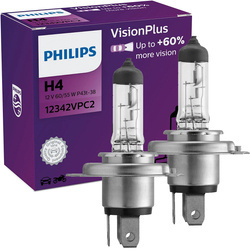 Żarówki z homologacją Philips ION PLUS +60% 60/55W komplet