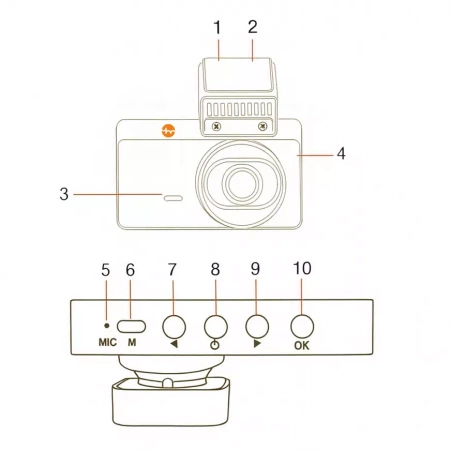 Wideorejestrator YUEMI Y7