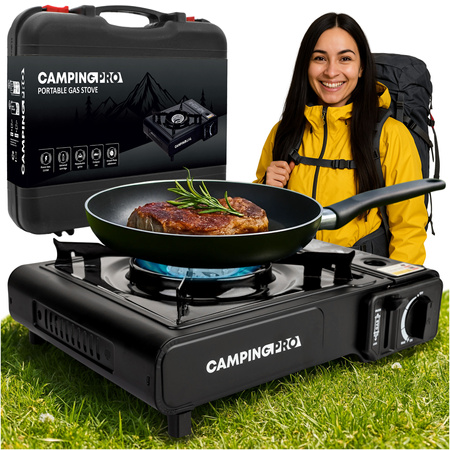 Kuchenka turystyczna gazowa Hoalte CampingPro Single na kartusz 2800 W