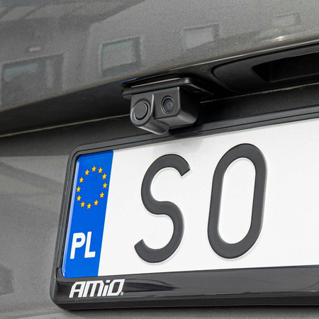 Kamera cofania z czujnikiem parkowania AMiO 2w1 HD-601