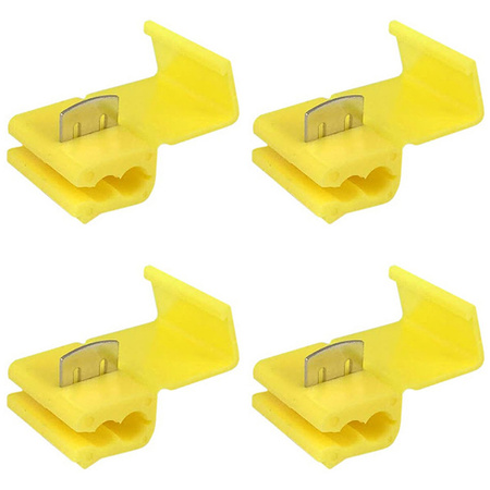 Szybkozłączki elektryczne AMiO 04-6mm2 24A zestaw 4 sztuk