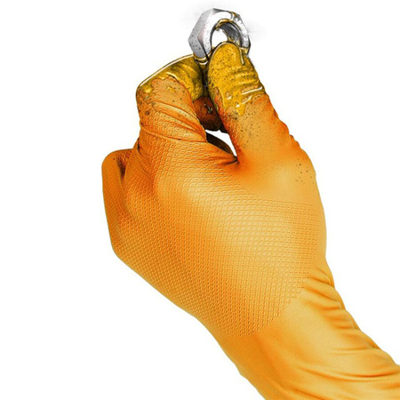 Rękawiczki nitrylowe Grippaz rozmiar L 50 sztuk