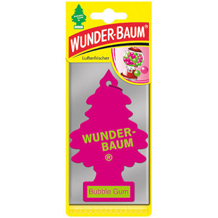 Zapach samochodowy WUNDER BAUM - BUBBLE GUM