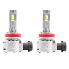 Żarówki LED AMiO H8/H9/H11 X2 canbus 6500K komplet