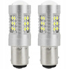 Żarówki LED P21/5W BAY15d canbus 24 SMD 12/24V białe 