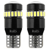 Żarówki LED W5W 18SMD 3014 T10 12V/24V Białe komplet
