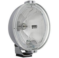 Drogowy reflektor halogenowy z białym ringiem Wesem